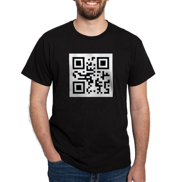 Velot ™ | Fuck Off QR Code -t-paita miehille, edullinen